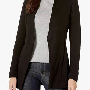 NIC+ZOE Black Open Front Cardigan